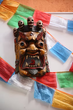 decoration in the restaurant